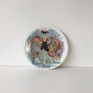 Vintage 1976 D'Arceau Limoges Collectors Plate “Albertine la Femme Liane 1910”